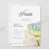 Invitation Fiesta Tequila Bridal Shower (Devant)