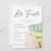 Invitation Fiesta Tequila Couples Douche (Devant)