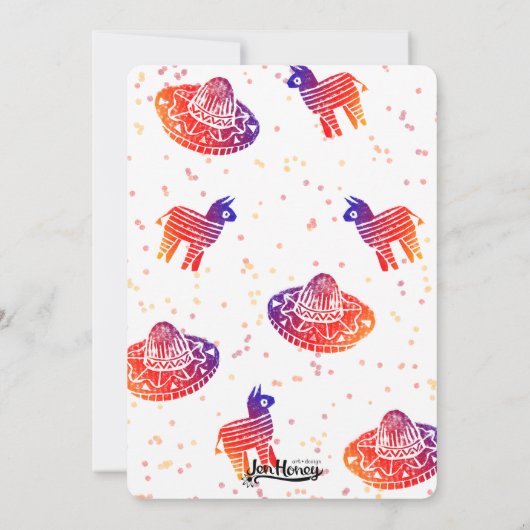 Invitation Fiesta Time Cinco De Mayo (Dos)