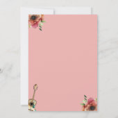 Invitation Fiesta Watercolor Cactus Trois-esta Birthday (Dos)