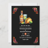 Invitation Fiestons l'Amour : Mariage Vibrant Fiesta (Devant)