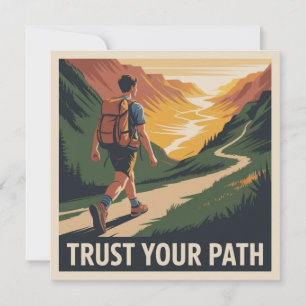Invitation Fiez-vous à votre chemin