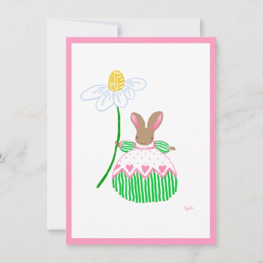 Invitation Fifi Bunny (Dos)