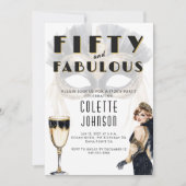 Invitation Fifty and Fabulous 1920s (Devant)