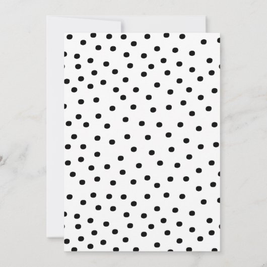 Invitation Fifty and Fabulous Black Hot Pink 50th Birthday (Dos)