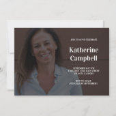 Invitation Fifty and Fabulous Photo 50th Birthday (Dos)