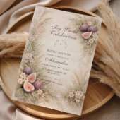 Invitation Fig Orchard Élégance Baby Shower