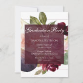 Invitation Figues florissantes | Floraison de fruits rustique (Devant)
