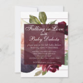 Invitation Figues florissantes | Humidité des fruits rustique (Devant)