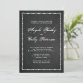 Invitation Fil Barbe Pays sur tableau de bord (Debout devant)