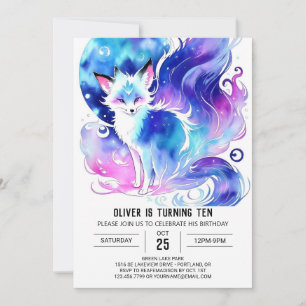 Invitation Fil d'Anniversaire Personnalisé