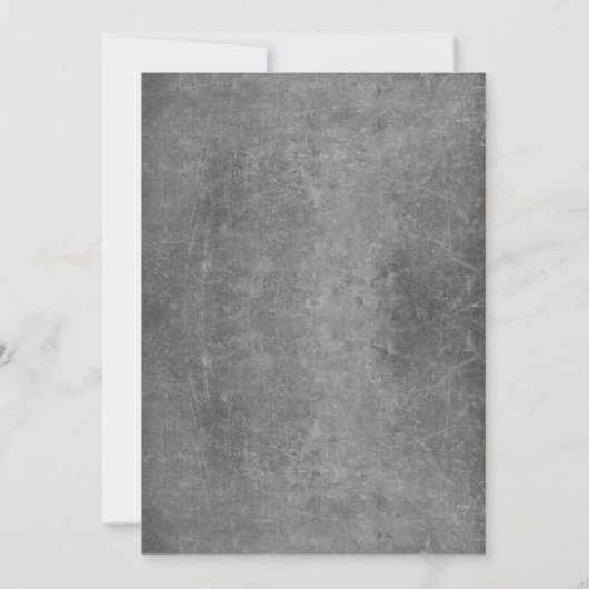 Invitation fil d'argent parties scintillant mariage invite (Dos)