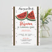 Invitation Fil de pastèque de quelque manière que vous le cou (Debout devant)