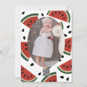 Invitation Fil de pastèque de quelque manière que vous le cou (Dos)