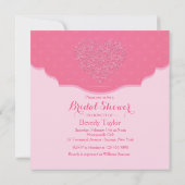 Invitation Filigrane de Cœur (Dos)