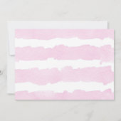 Invitation Fille 2e fête d'anniversaire, beigne saupoudrant D (Dos)