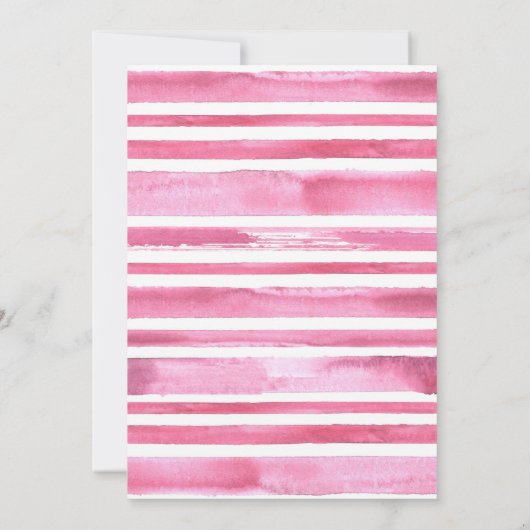 Invitation Fille 4e anniversaire Popsicle Summer Party (Dos)