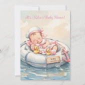 Invitation Fille à Bord (Devant)