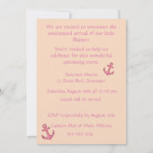 Invitation Fille à Bord (Dos)