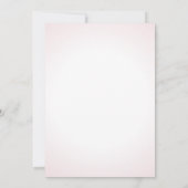 Invitation Fille Aquarelle Adulte Rouge Vin Anniversaire (Dos)