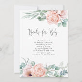 Invitation Fille aux Pastels Doux Baby Brunch (Dos)