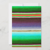 Invitation Fille Baby shower Fiesta (Dos)