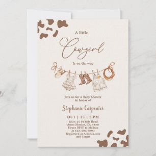 Invitation Fille Baby shower fille