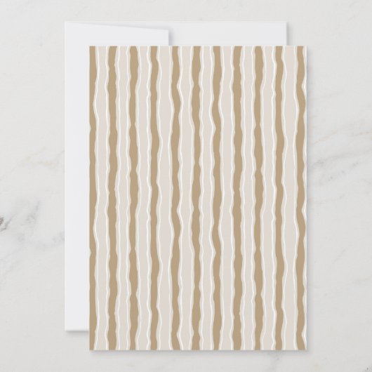 Invitation Fille Baby shower Thanksgiving | Cosy Cloche (Dos)