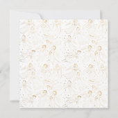 Invitation fille catholique première communion anges adorateu (Dos)