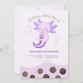 Invitation Fille d'anniversaire de Thé à bulles de Bubble Bob (Devant)