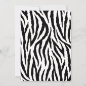 Invitation Fille d'anniversaire Moderne Chaussures de mode mi (Dos)