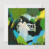 Invitation Fille dans le saule (Devant)