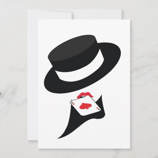 Invitation fille de cabaret (Devant)