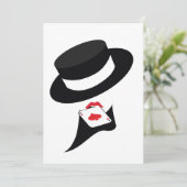 Invitation fille de cabaret (Debout devant)