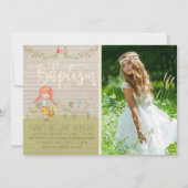 Invitation Fille de fleurs de ressort de l'INVITATION | de (Devant)