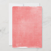 Invitation Fille de la fête du 50e anniversaire avec ballon r (Dos)