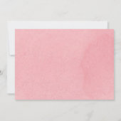 Invitation Fille de l'anniversaire de Bunny Oeuf de Pâques 1e (Dos)