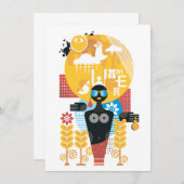 Invitation Fille de l'été (Devant / Derrière)