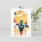 Invitation Fille de l'été (Debout devant)