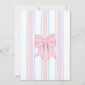 Invitation Fille de l'oie idiote 2e anniversaire (Dos)