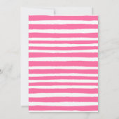 Invitation Fille d'été Splish Splash Anniversaire (Dos)