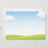 Invitation Fille d'invitation d'anniversaire de réception au (Dos)