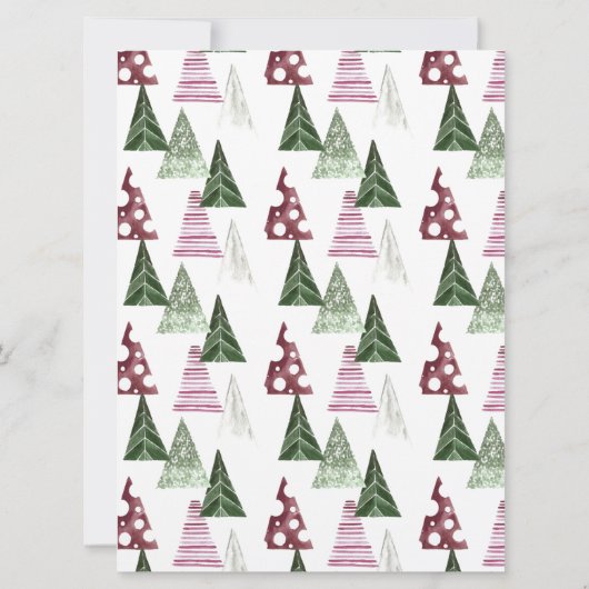 Invitation Fille Elf | Enfants Noël Elf Hello Lettre Card (Dos)