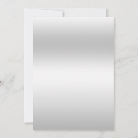 Invitation Fille en argent Stiletto Quinceañera fête d'annive (Dos)