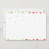 Invitation Fille Eté Anniversaire Berry Special Strawberry Cu (Dos)