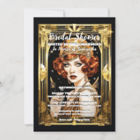 Fille Flapper prononce une fête costumée dans les 