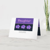 Invitation FILLE - fleurs tropicales d'invitation de (Dos)