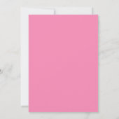 Invitation Fille gâteau d'anniversaire Donuts bébé Sprinkle S (Dos)