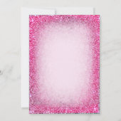 Invitation Fille Halloween Baby shower mignon Fantôme Petit B (Dos)