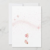 Invitation Fille mignonne Spa Jour Glam fête d'anniversaire (Dos)